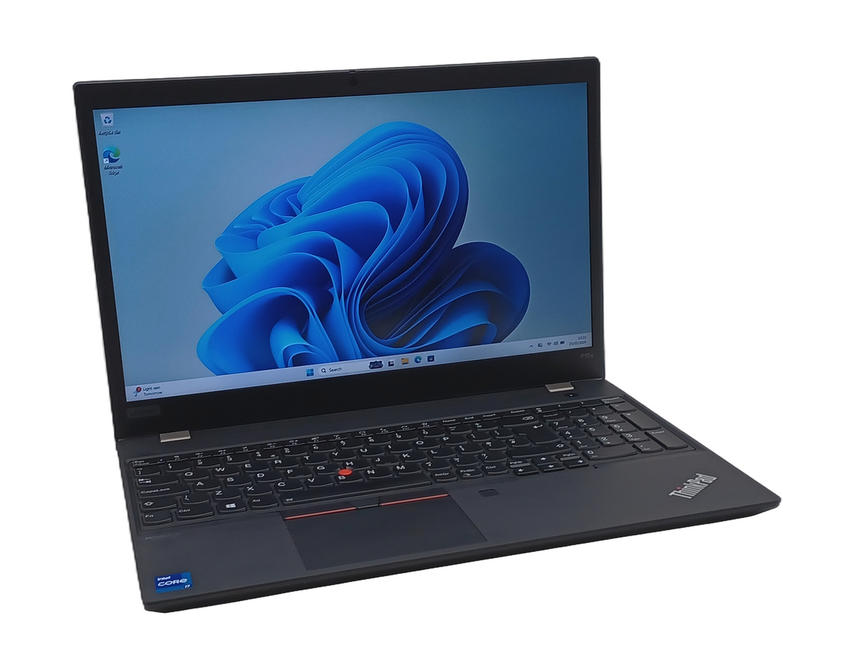 Lenovo ThinkPad P15s Gen 2 Laptop, 15.6" i7 11th Gen, 16GB, 256GB SSD, Win 11