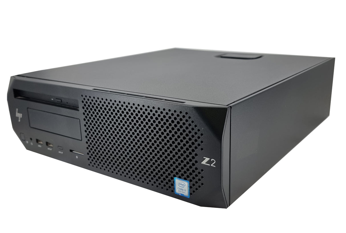 HP Z2 G4 SFF PC, Core i7 8th Gen, 8GB RAM, 256GB SSD, Windows 11