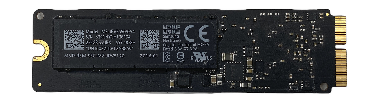 SSD générique Apple Mac 256 Go