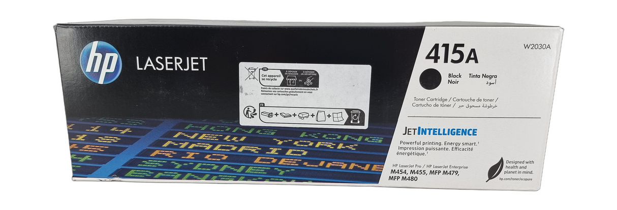 Genuine HP 415A CMYK Laser Toner Cartridge Set, Departures Livery, Sealed