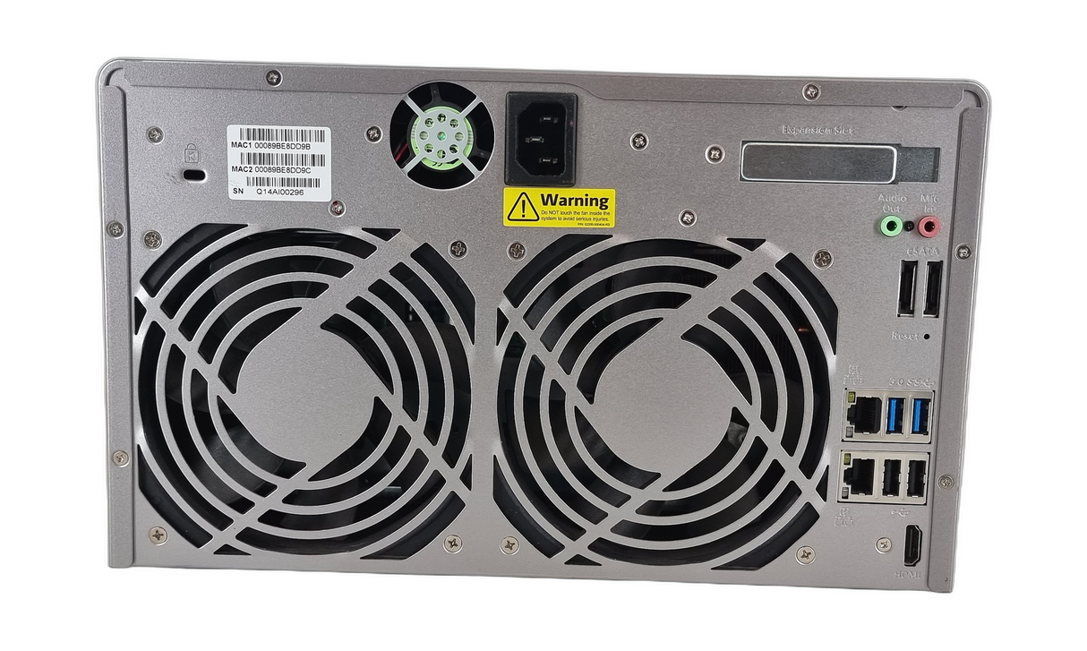 QNAP TS-870 Pro 8-Bay Desktop NAS: 16GB RAM, Updated Firmware, Diskless