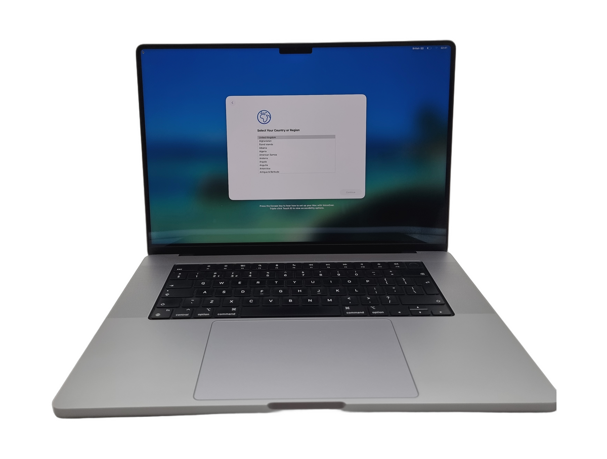Apple MacBook Pro 2021 Portable 16" Apple M1 Pro, 16 Go de RAM, 512 Go de SSD, Tahoe