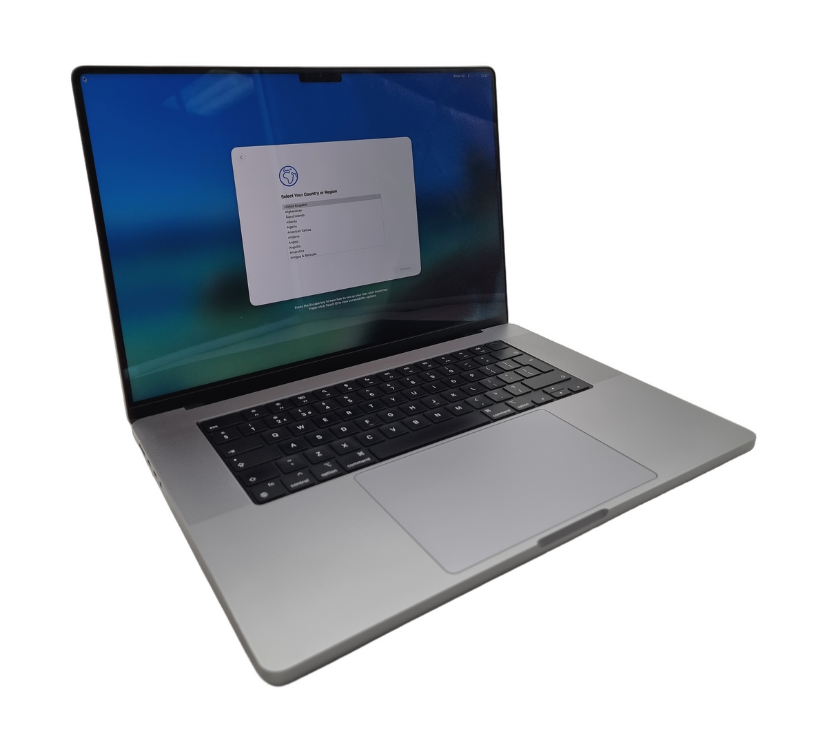 Apple MacBook Pro 2021 Portable 16" Apple M1 Pro, 16 Go de RAM, 512 Go de SSD, Tahoe