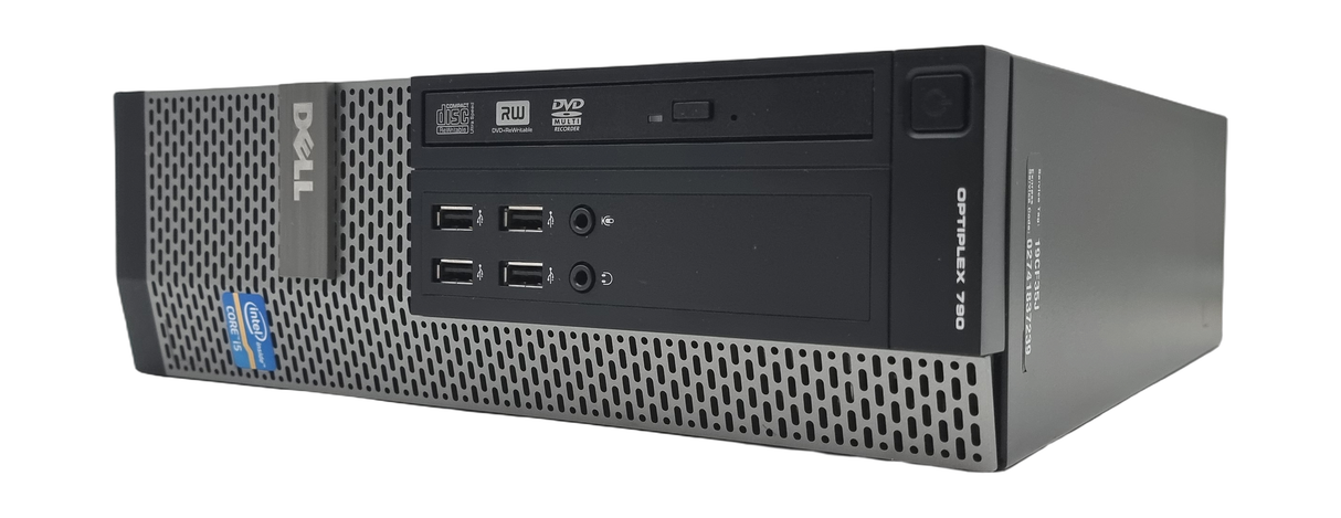 Dell OptiPlex 790 SFF PC, Core i5 de 2e génération, 8 Go de RAM, 128 Go de SSD