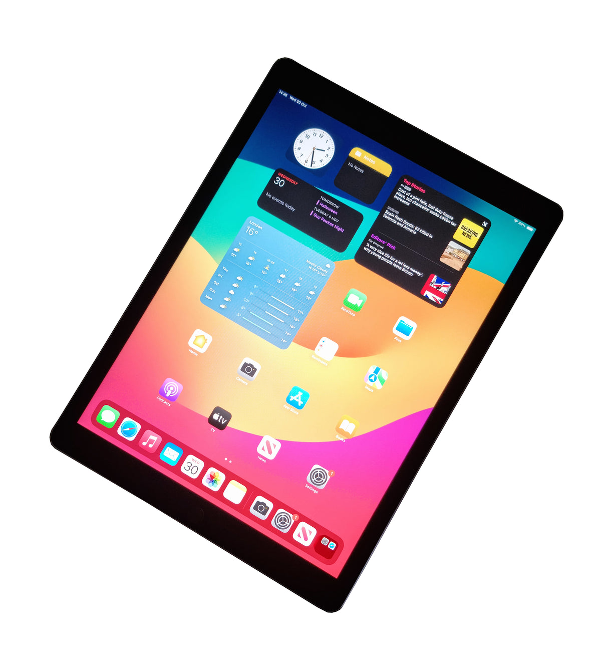 Apple iPad Pro 2nd Gen Tablet, 64GB, WiFi, Space Grey, A1670