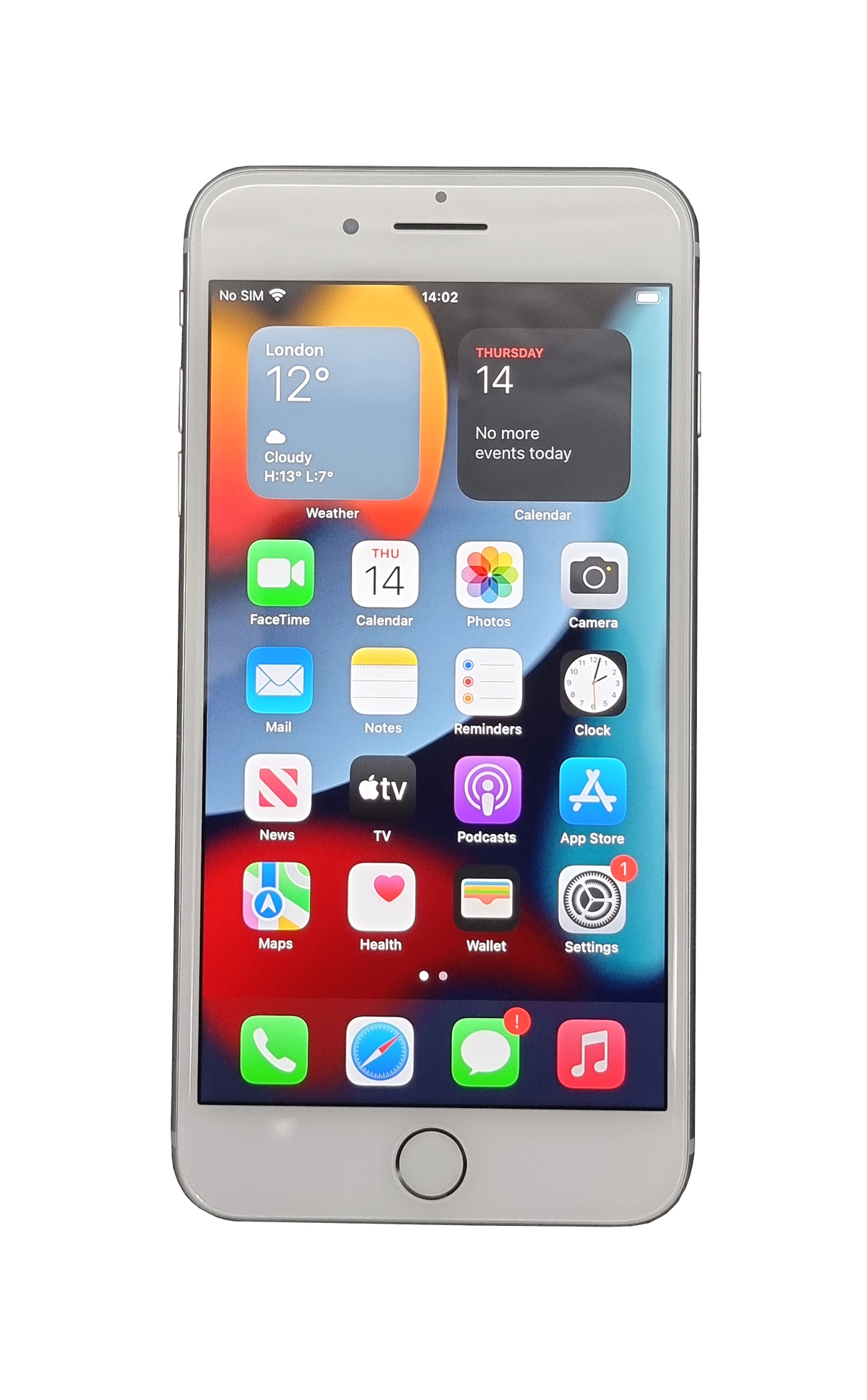 Apple iPhone 7 Plus Smartphone, 32GB, Network Unlocked, Silver, A1784