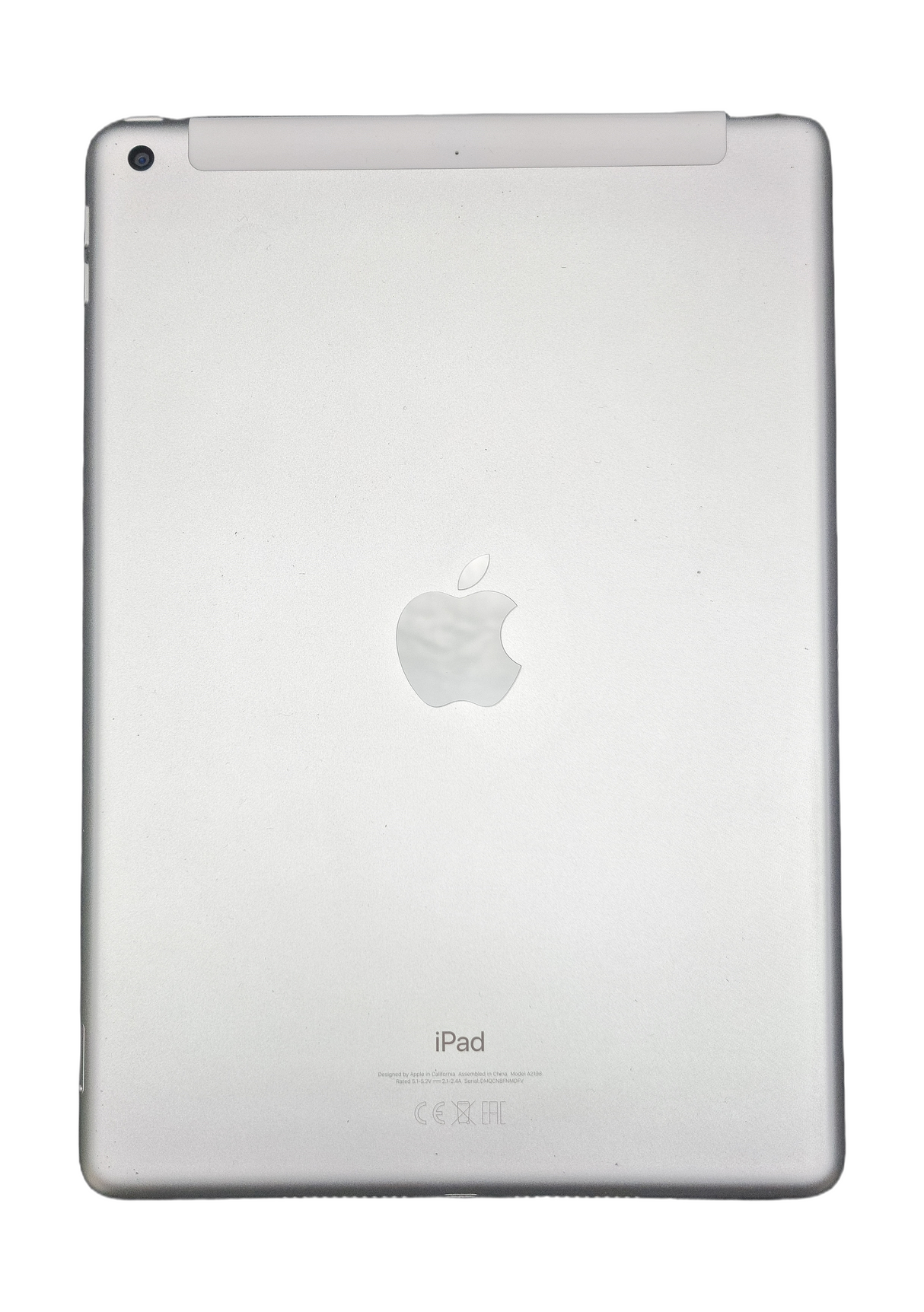 Apple iPad 7th Generation Tablet, 32GB, WiFi + GSM, Unlocked, Silver, A2198