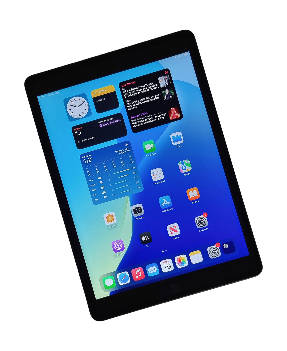 Apple iPad 8th Generation Tablet, 32GB,Wi-Fi, Space Grey, A2270