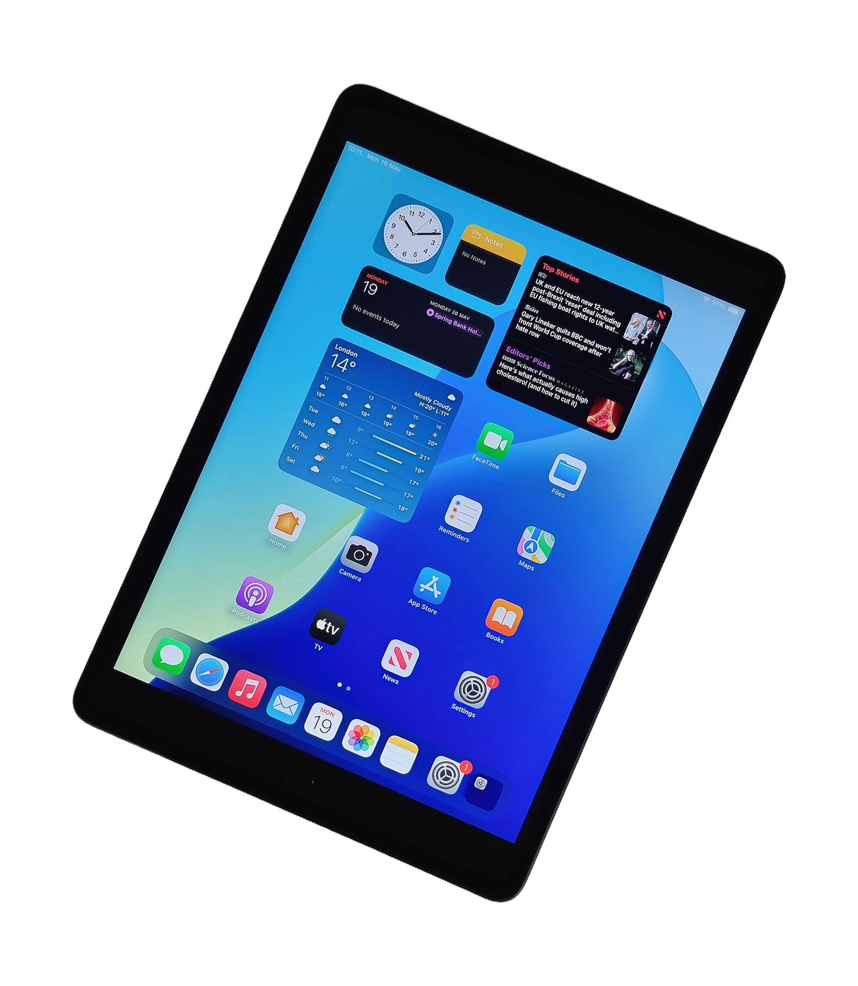 Apple iPad 8th Generation Tablet, 32GB,Wi-Fi, Space Grey, A2270