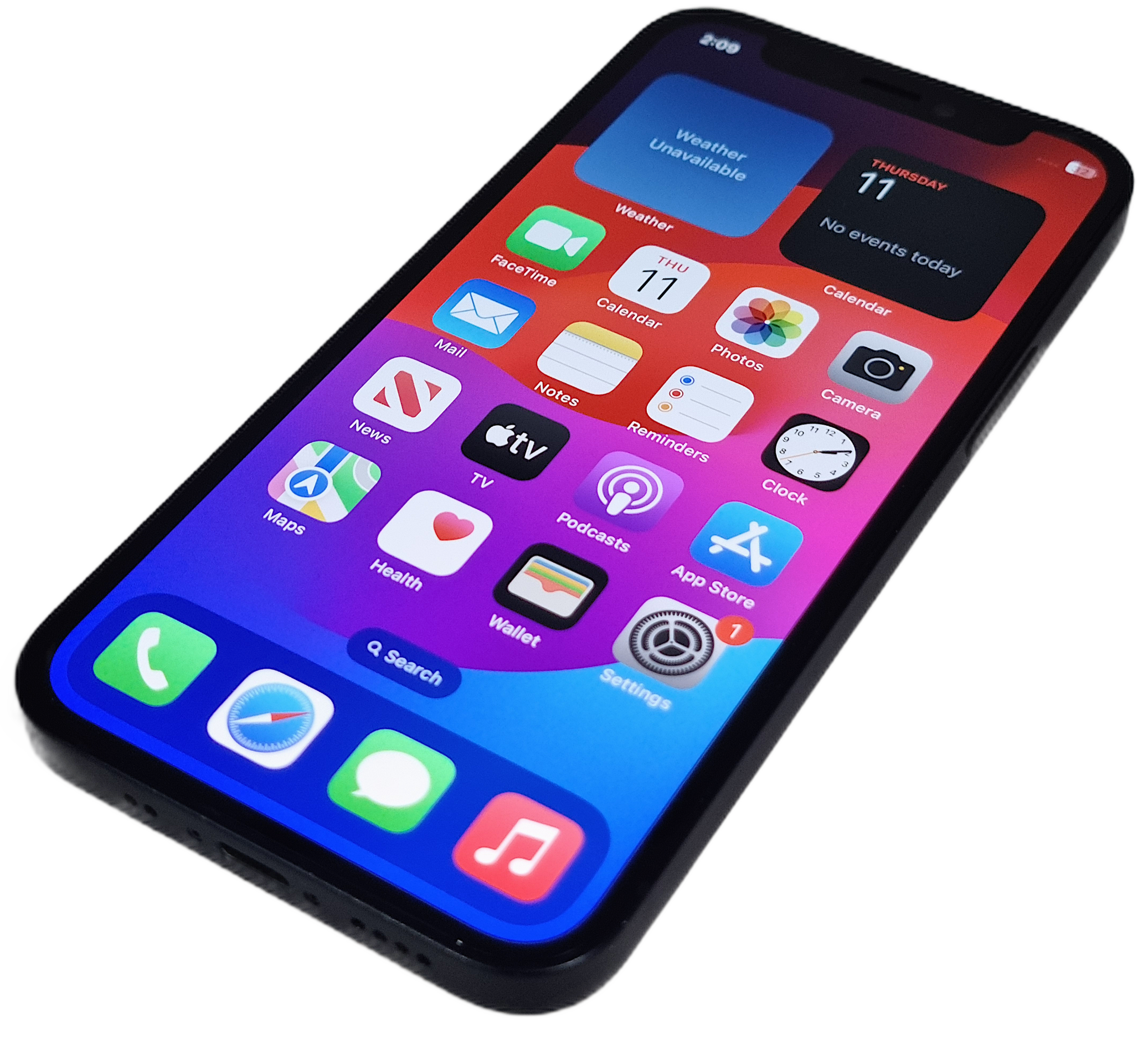 Apple Iphone 12 Mini Smartphone, 64GB, Black, Network Unlocked, A2399
