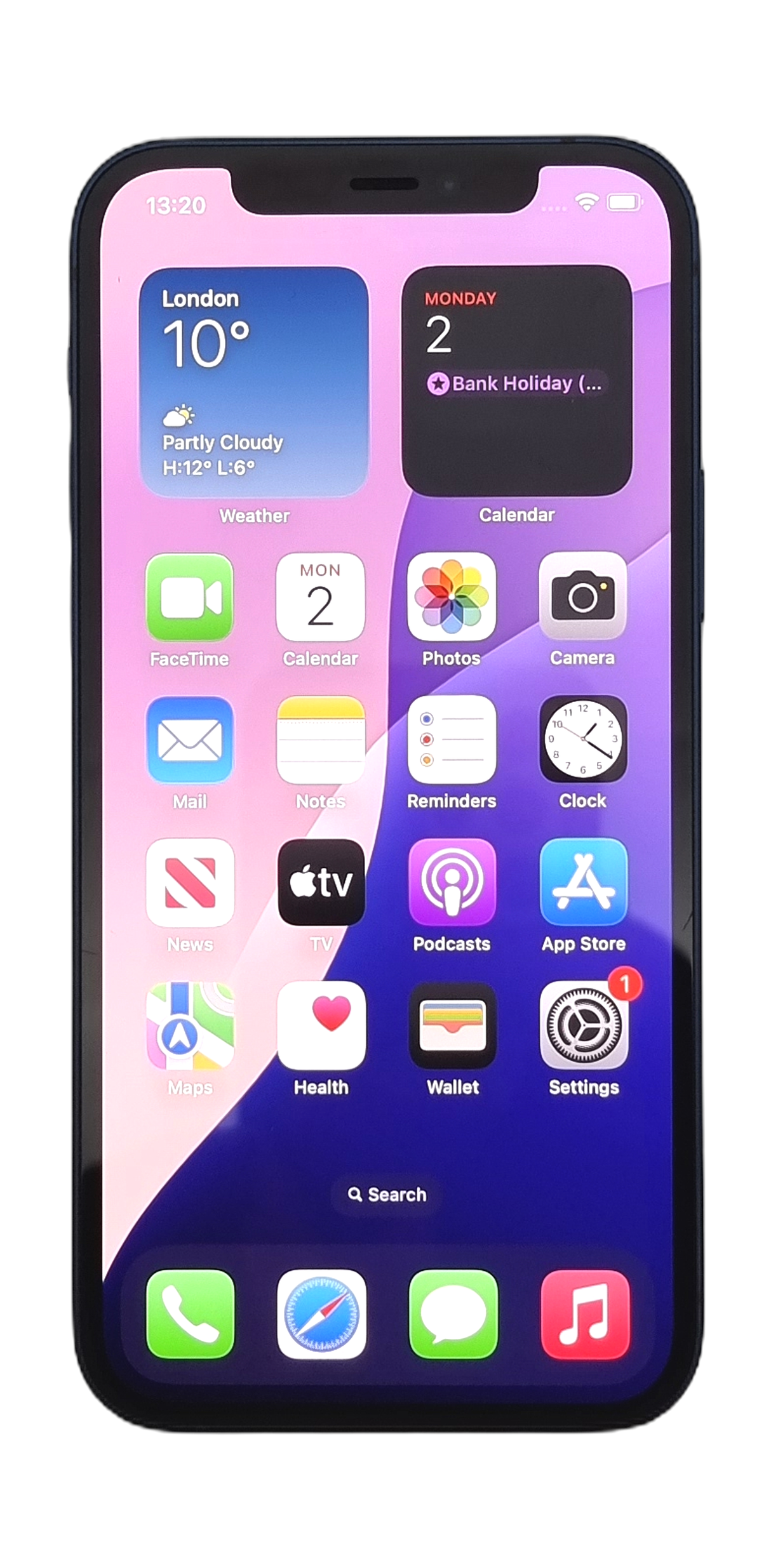 Apple iPhone 12 Smartphone, 64GB, Network Unlocked, Blue, A2403