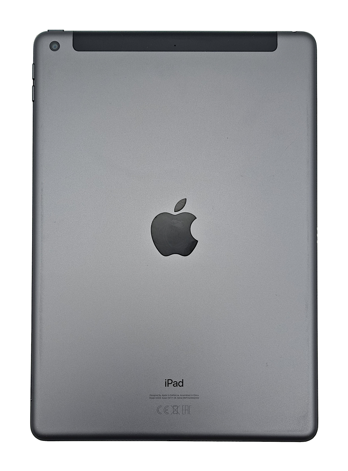 Apple iPad 8th Generation Tablet, 32GB, WiFi + Cellular, Space Grey, A2429