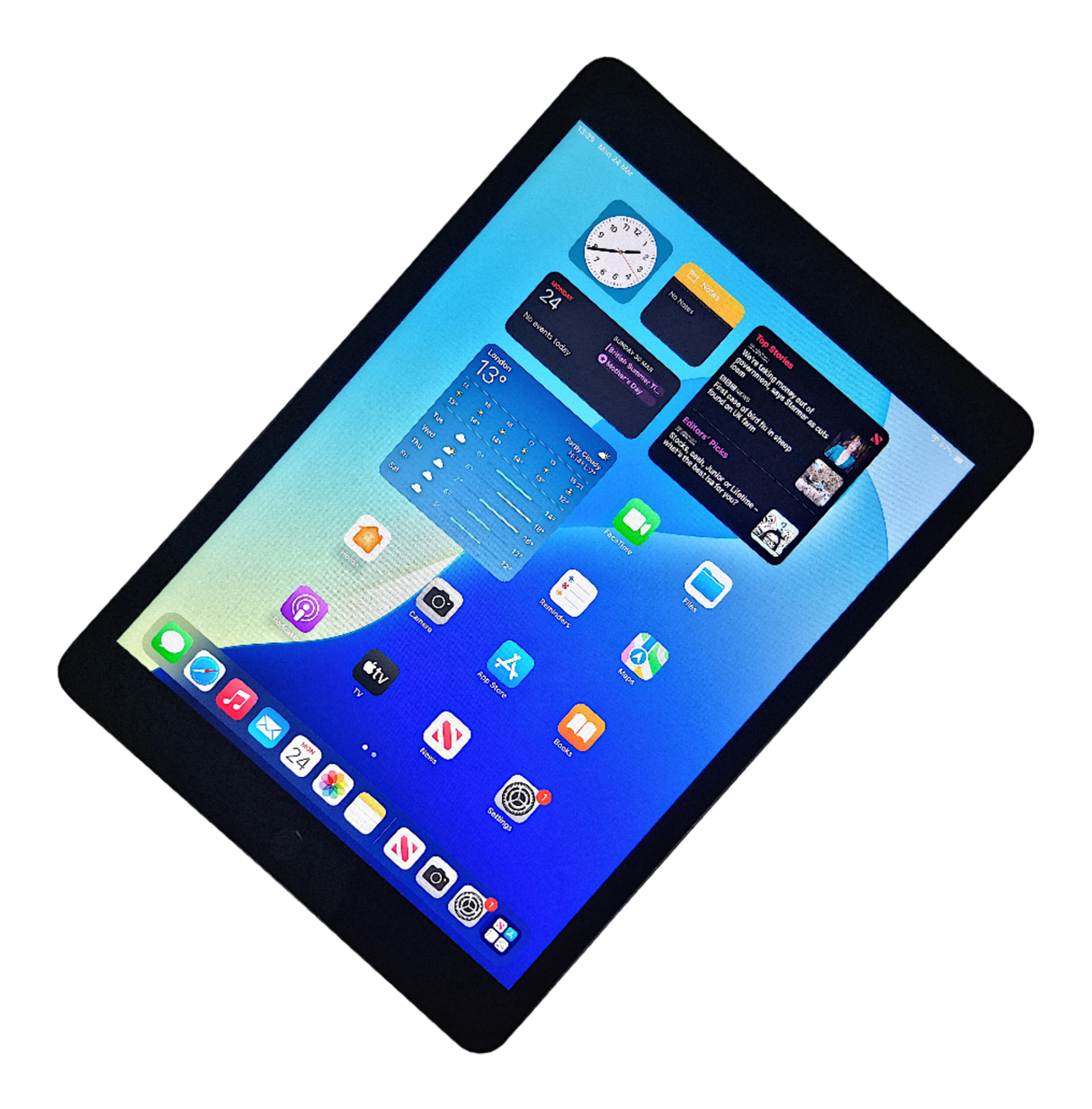 Apple iPad 8th Generation Tablet, 32GB, WiFi + Cellular, Space Grey, A2429