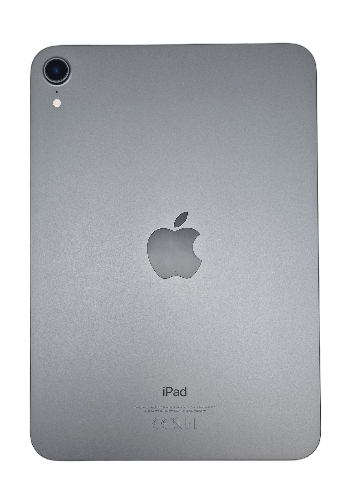 Apple iPad Mini 6th Gen Tablet, 8.3", 64GB, Wi-Fi, Space Grey, A2567