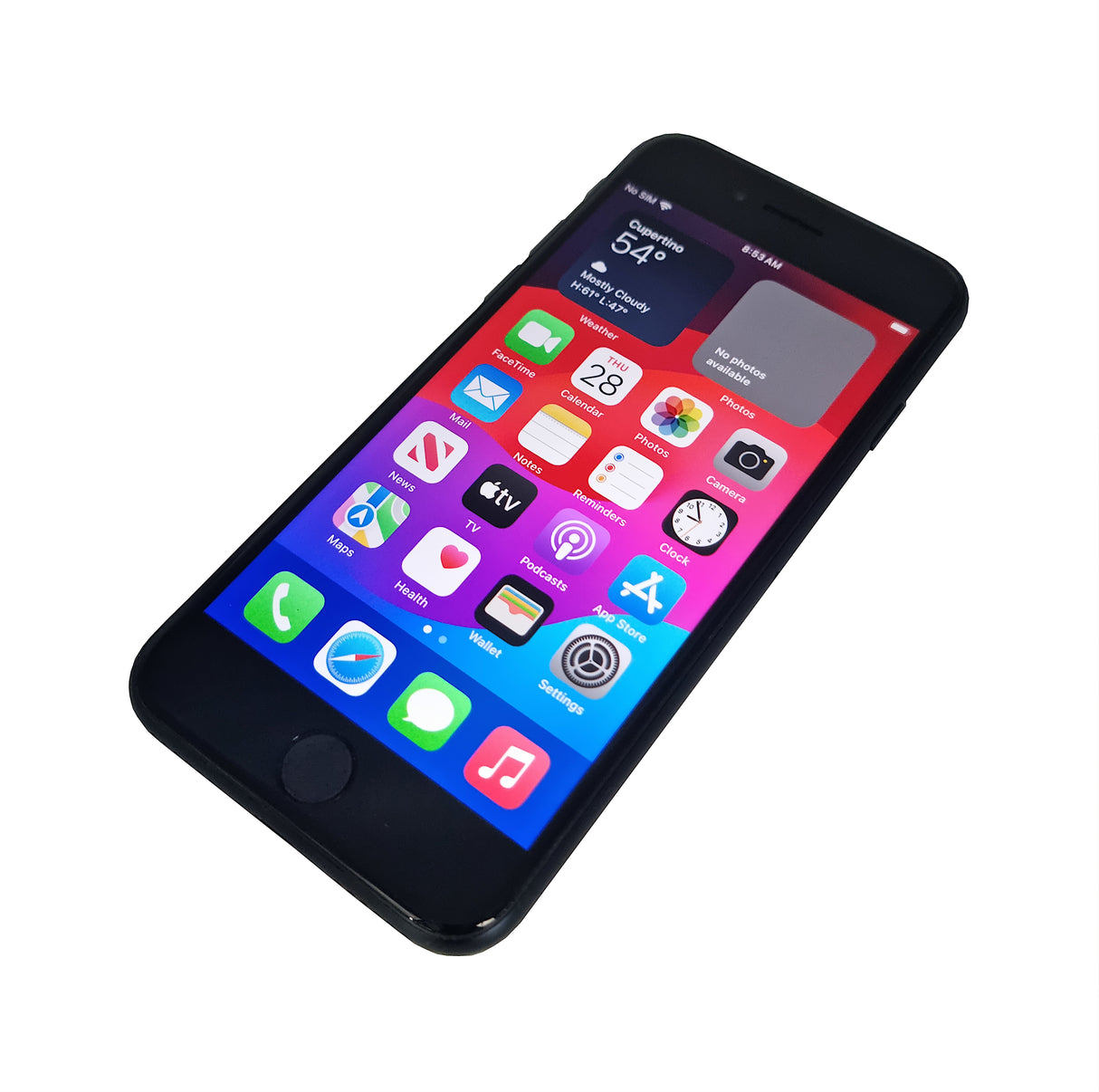 Apple iPhone SE 2nd Generation, 64GB, Network Unlocked, Midnight, A2296