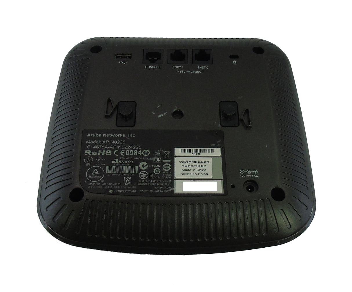 Aruba AP-225 Model: APIN0225 802.11ac Gigabit PoE Wireless Access Point