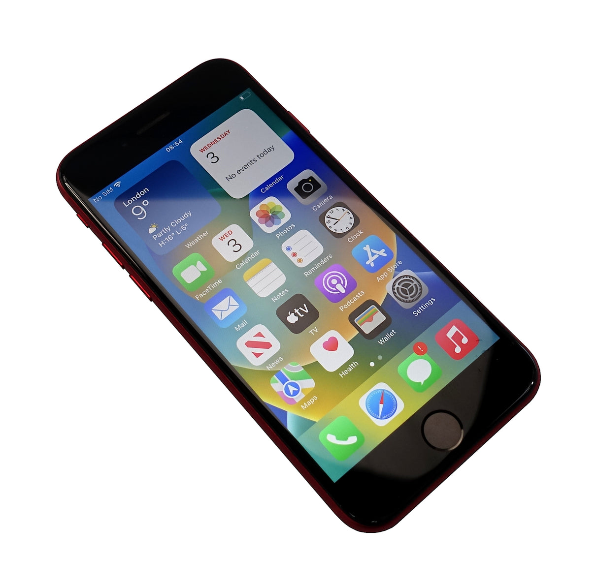 Apple iPhone SE 2nd Generation, 128GB, Network Unlocked, Red, A2296