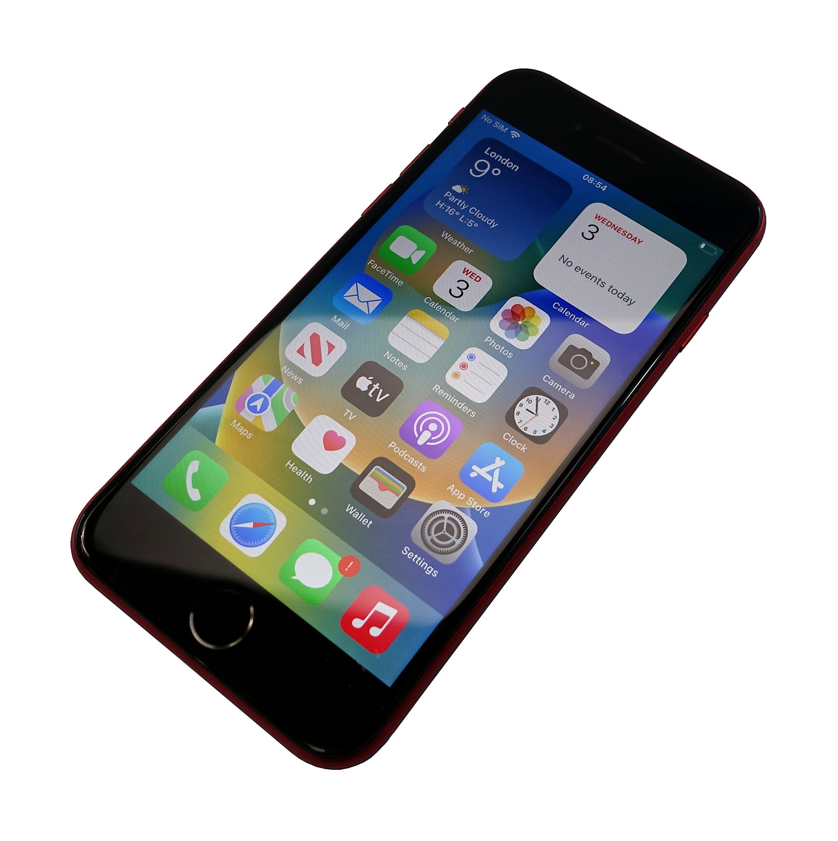 Apple iPhone SE 2nd Generation, 128GB, Network Unlocked, Red, A2296