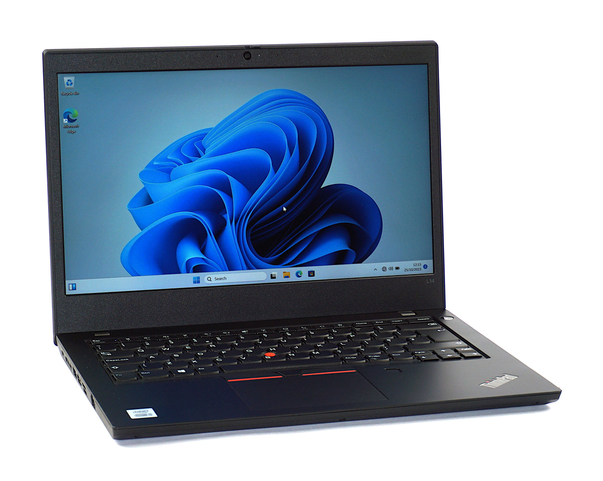 Lenovo ThinkPad L14 Laptop, 14" i7 10th Gen, 8GB RAM, 256GB SSD, Windows 11