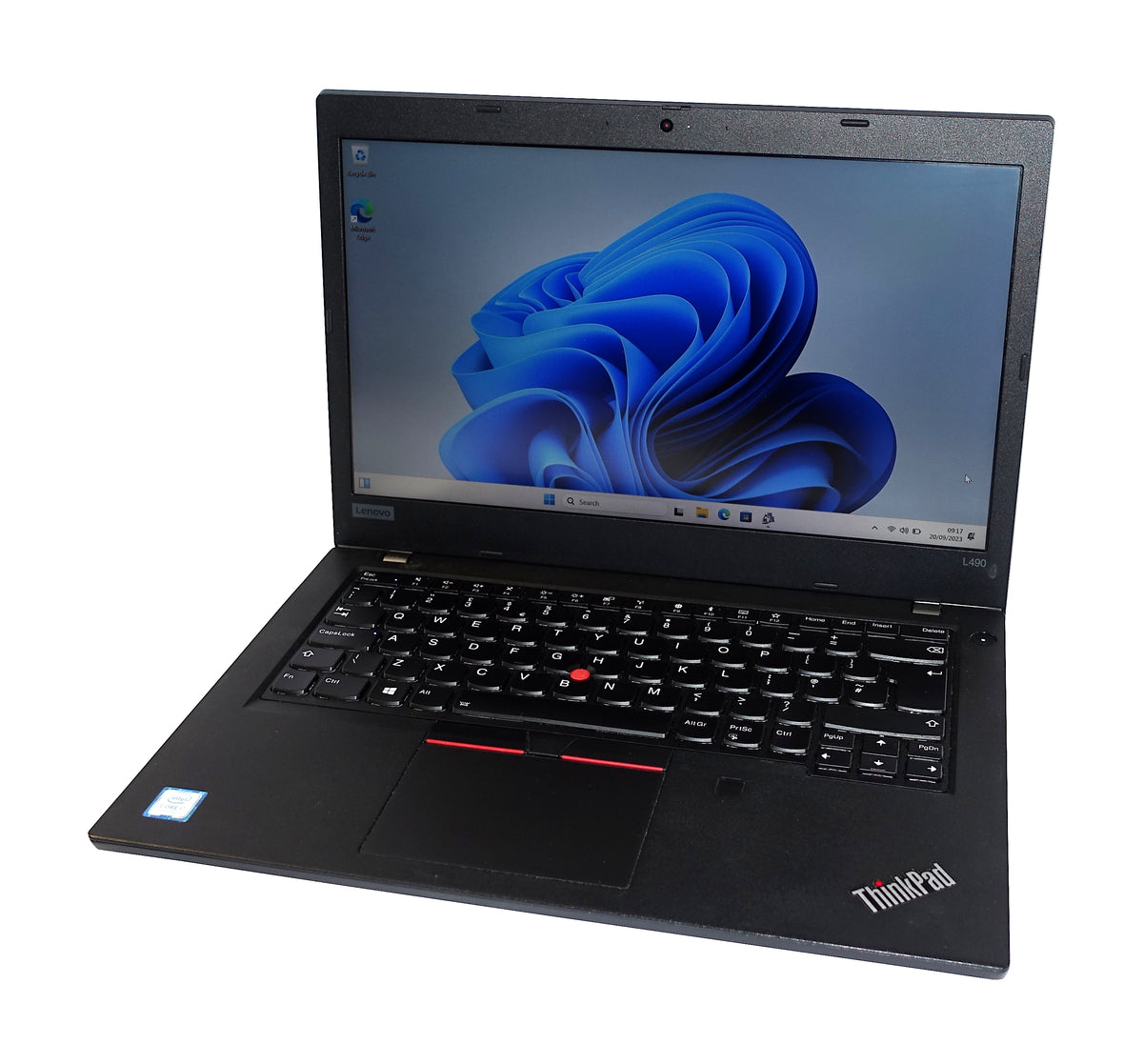 Lenovo ThinkPad L490 Laptop, 14" Core i7 8th Gen, 8GB RAM, 256GB SSD, Windows 11