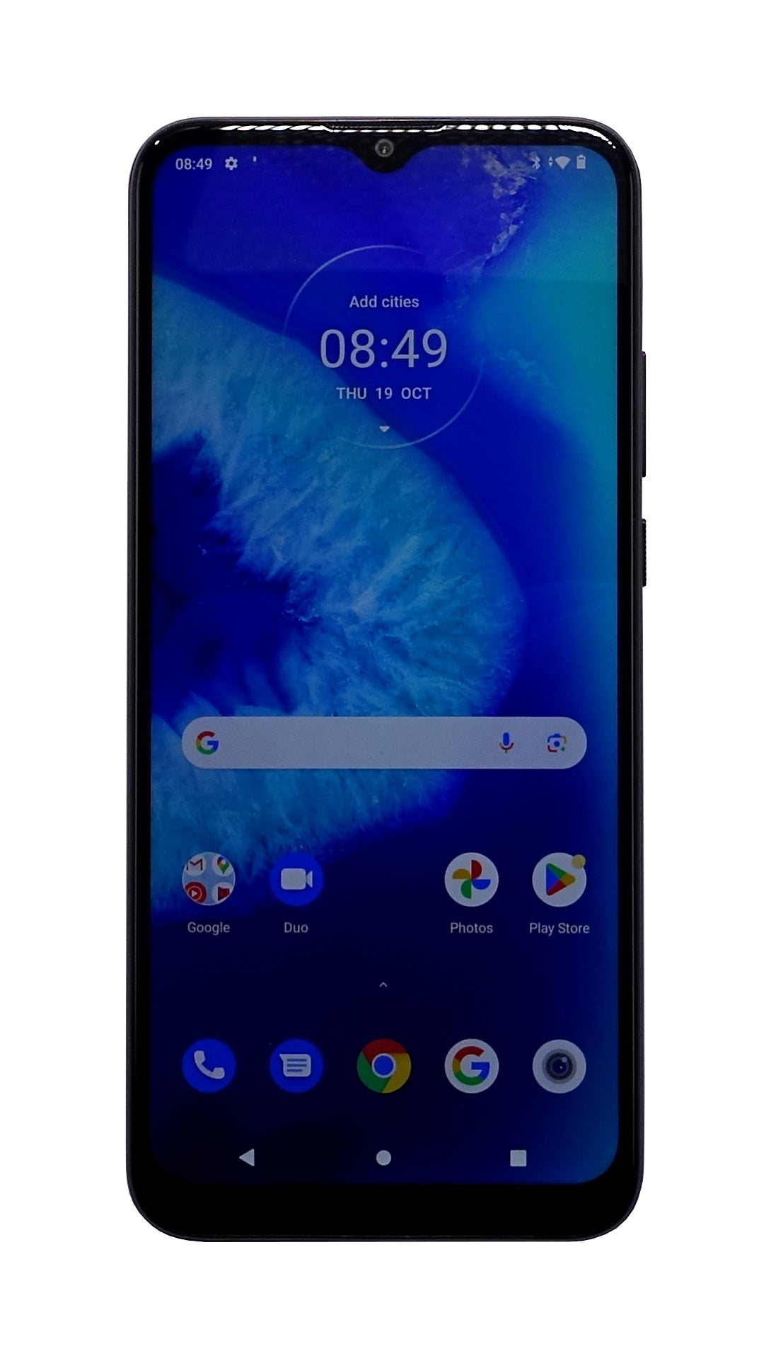Motorola Moto G8 Power Lite Smartphone, 64GB, Vodafone, Arctic Blue, XT2055-1