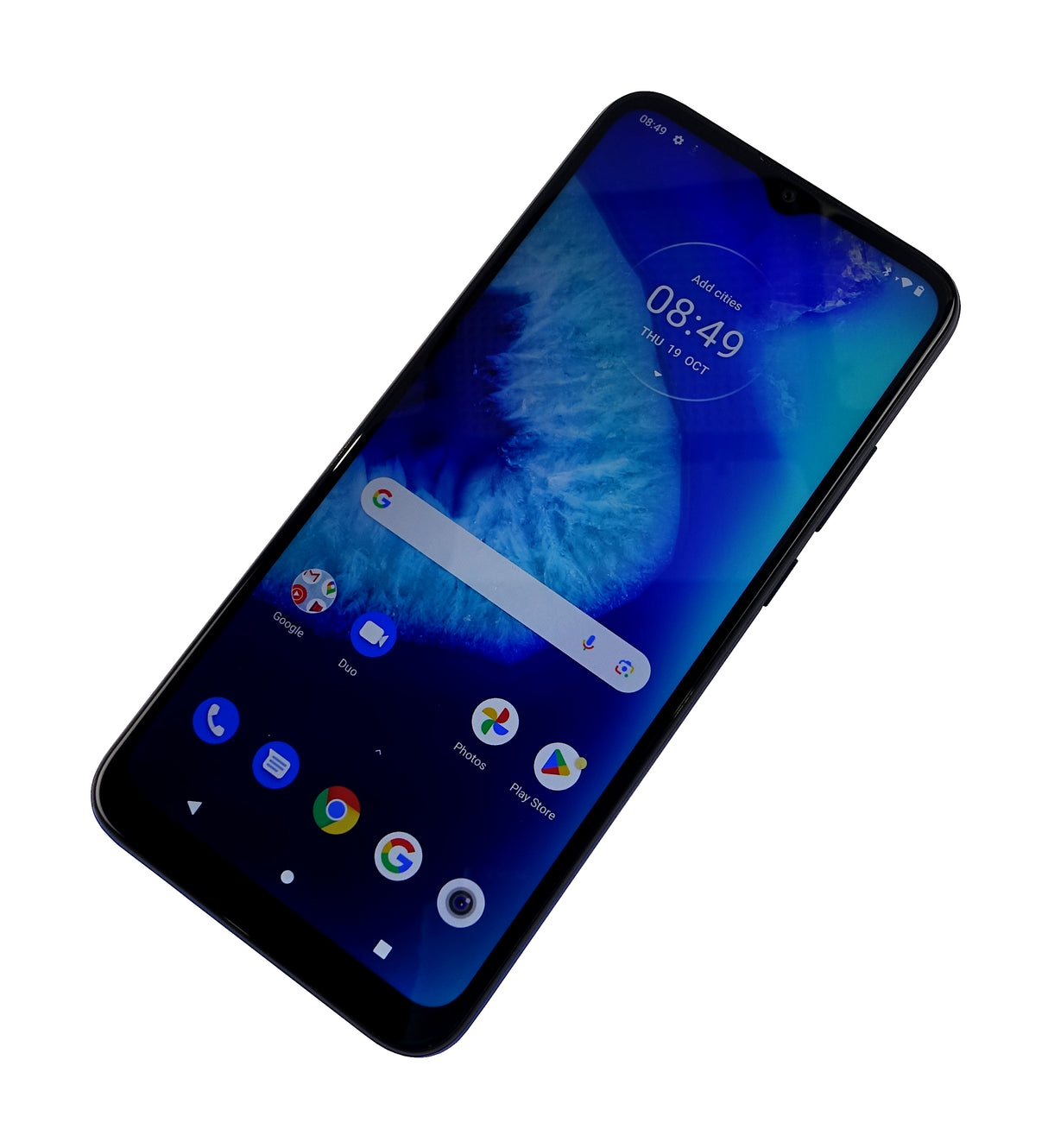 Motorola Moto G8 Power Lite Smartphone, 64GB, Vodafone, Arctic Blue, XT2055-1