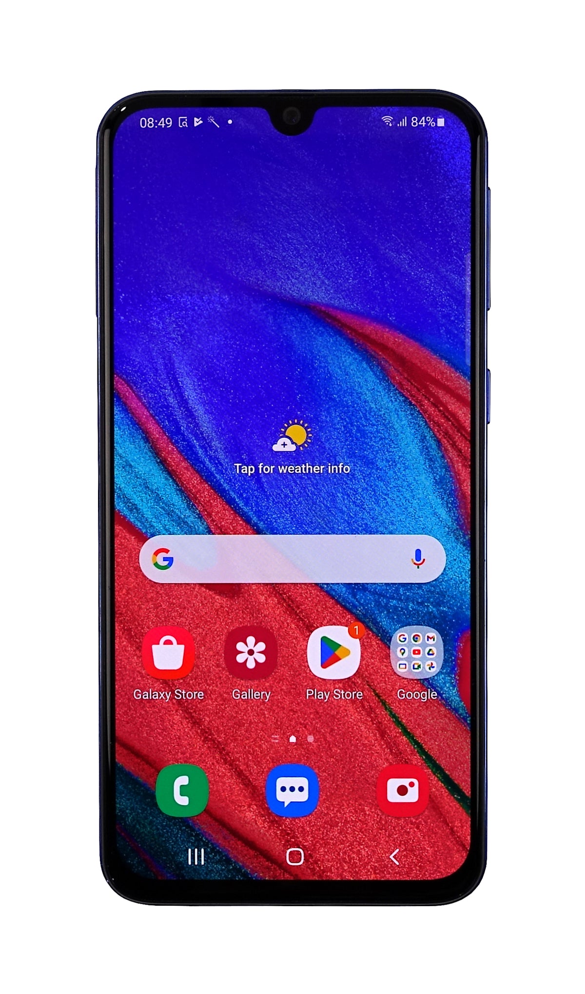 Smartphone Samsung Galaxy A40, 64 Go, Débloqué tout opérateur, Bleu, SM-A405FN