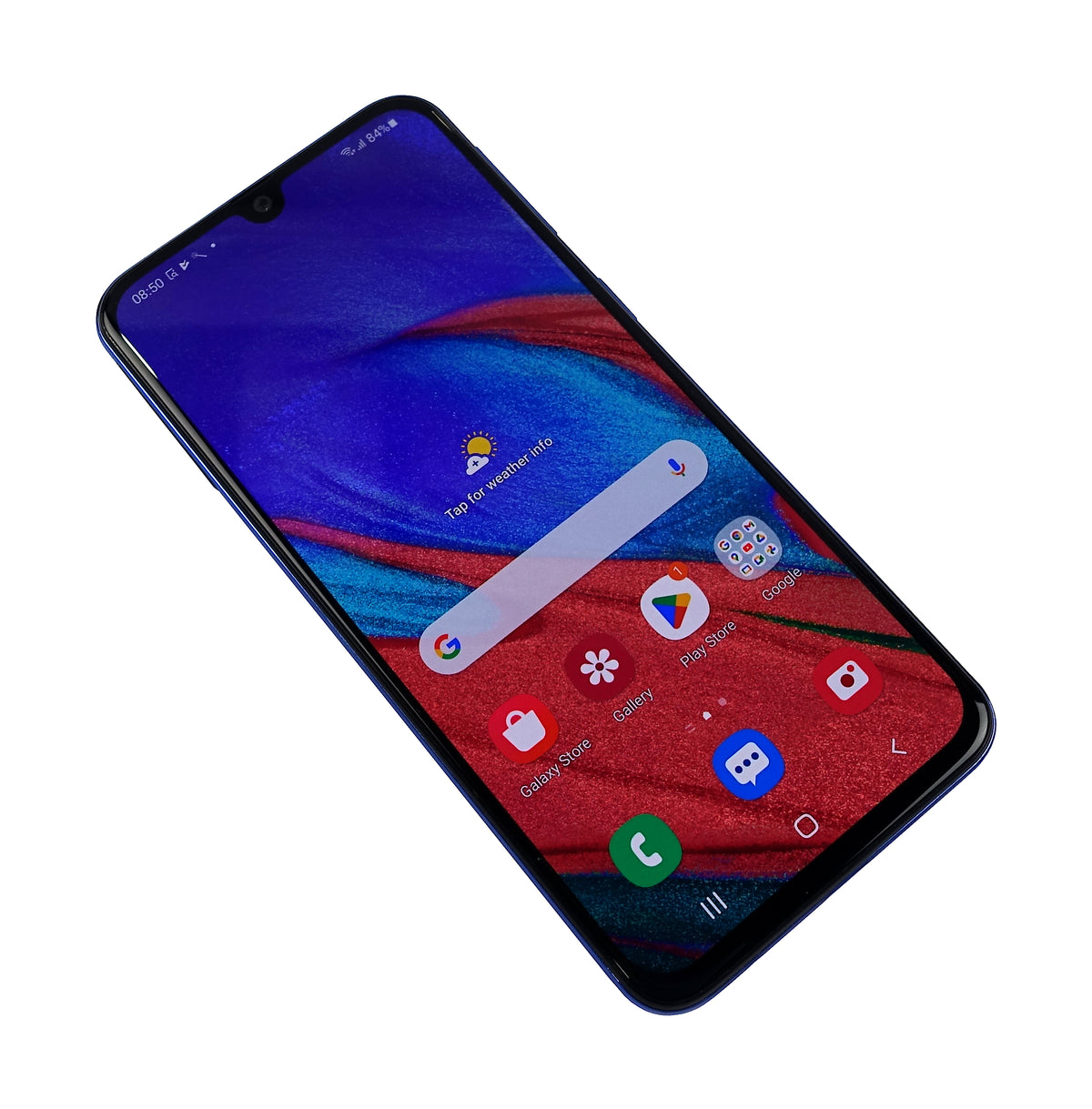 Smartphone Samsung Galaxy A40, 64 Go, Débloqué tout opérateur, Bleu, SM-A405FN