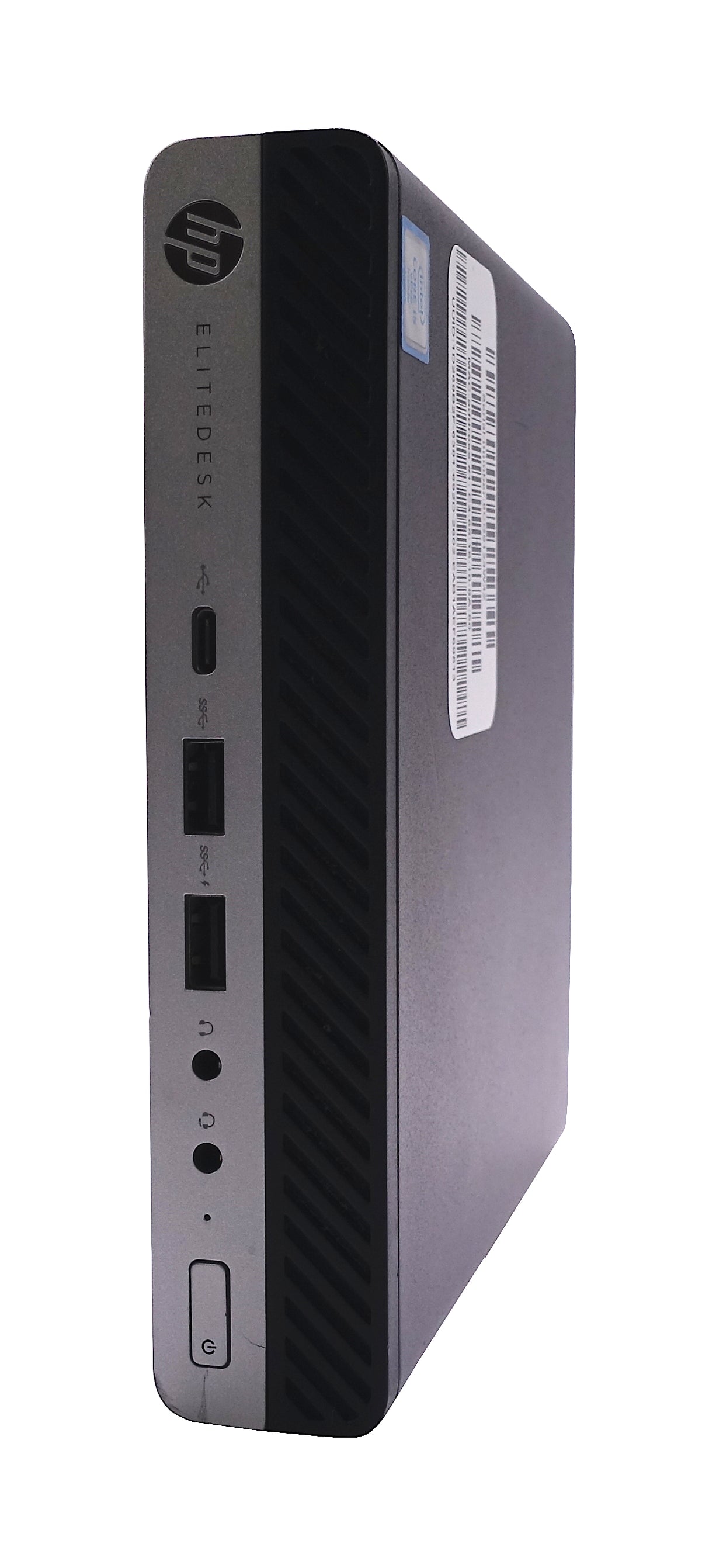 HP EliteDesk 800 G3 Micro PC, Core i5 6ème génération, 8 Go de RAM, 128 Go de SSD