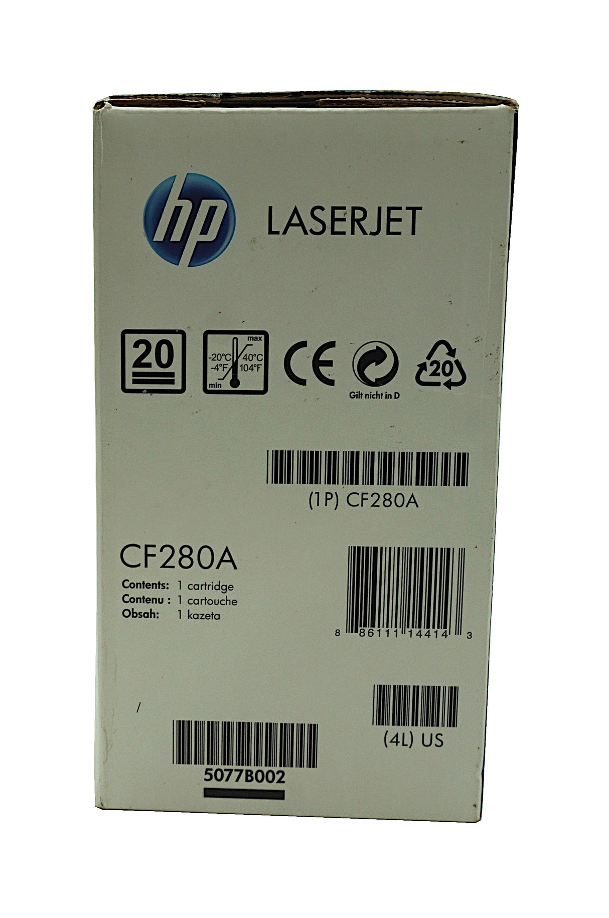 HP LaserJet 80A/CF280A Black toner cartridge - Departures livery
