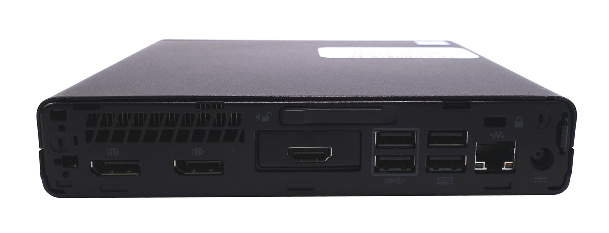 HP EliteDesk 800 G3 Micro PC, Core i5 6ème génération, 8 Go de RAM, 128 Go de SSD
