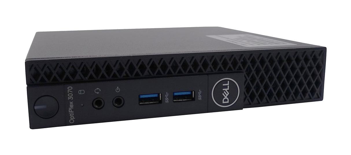 Dell OptiPlex 3070 Micro PC, Core i3 9th Gen, 8GB RAM, 256GB SSD