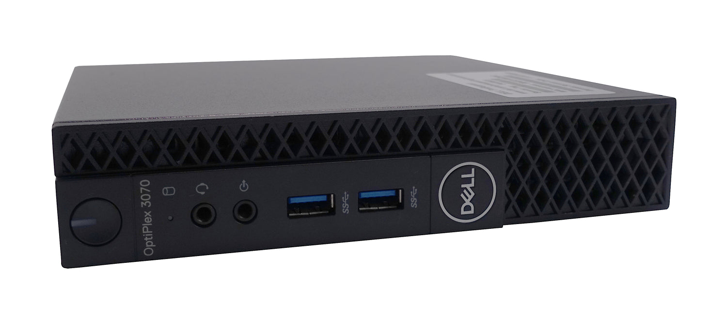 Dell OptiPlex 3070 Micro PC, Core i3 9th Gen, 8GB RAM, 256GB SSD