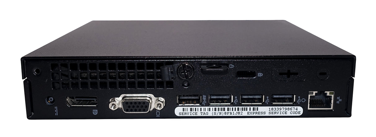Dell OptiPlex 3020 Micro PC, Intel Core i3 4e génération, 8 Go de RAM, SSD de 128 Go