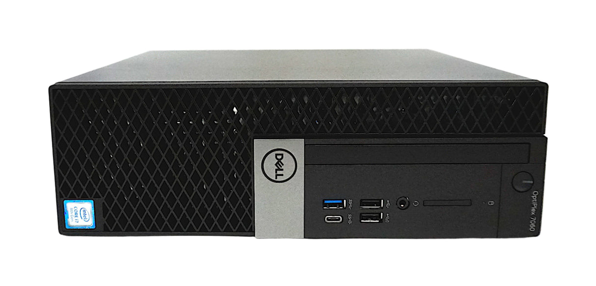Dell OptiPlex 7060 SFF PC, Core i7 8th Gen, 8GB RAM, 256GB SSD, Windows 11