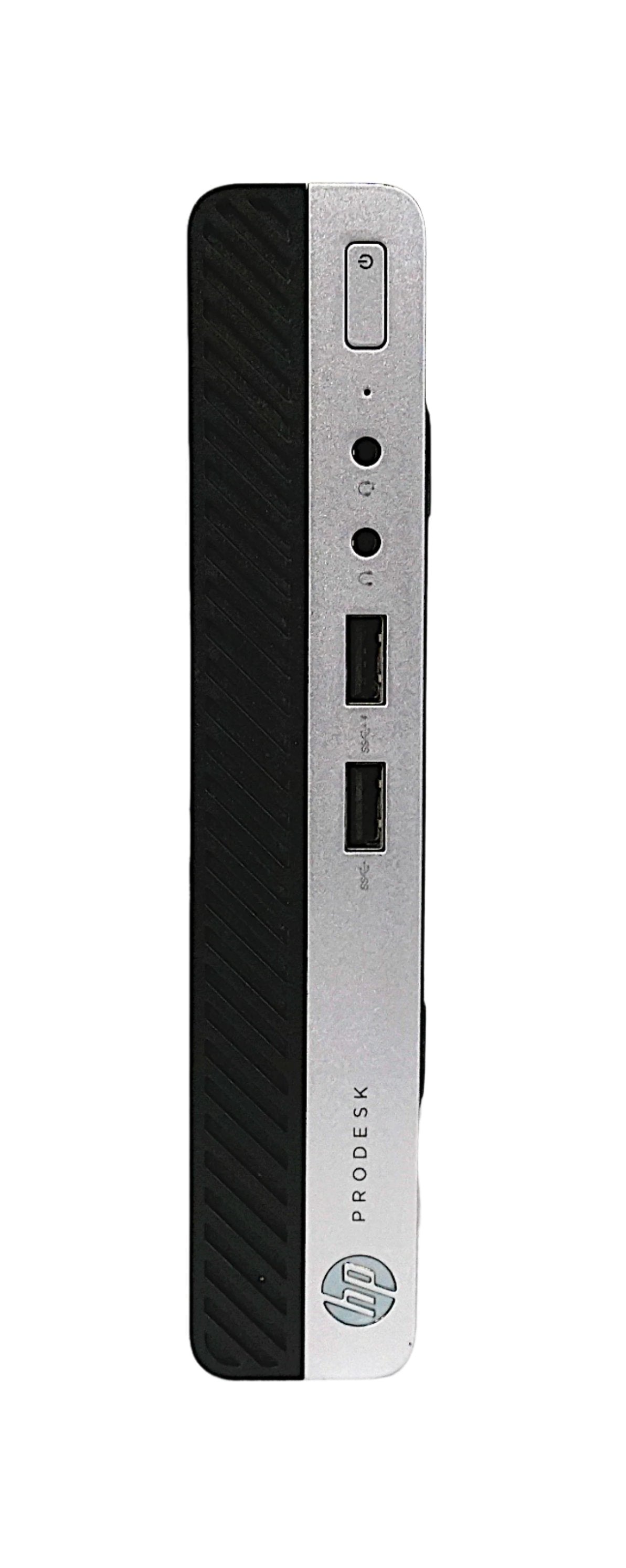 HP ProDesk 400 G3 Micro PC, Core i5 6th Gen, 8GB RAM, 128GB SSD, Windows 11