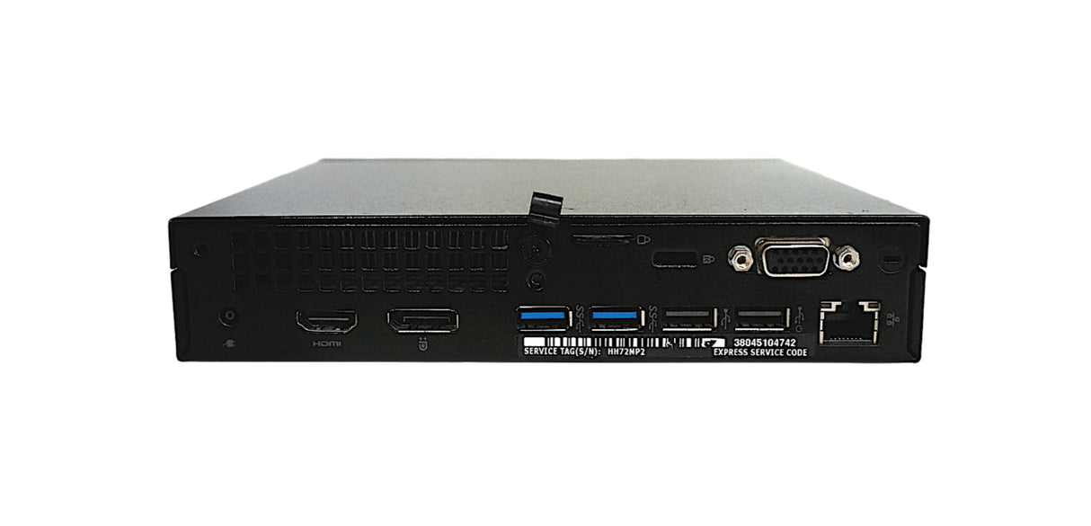 Dell OptiPlex 3050 Micro PC, Intel Core i3 7e génération, 8 Go de RAM, 128 Go de SSD, Windows 10