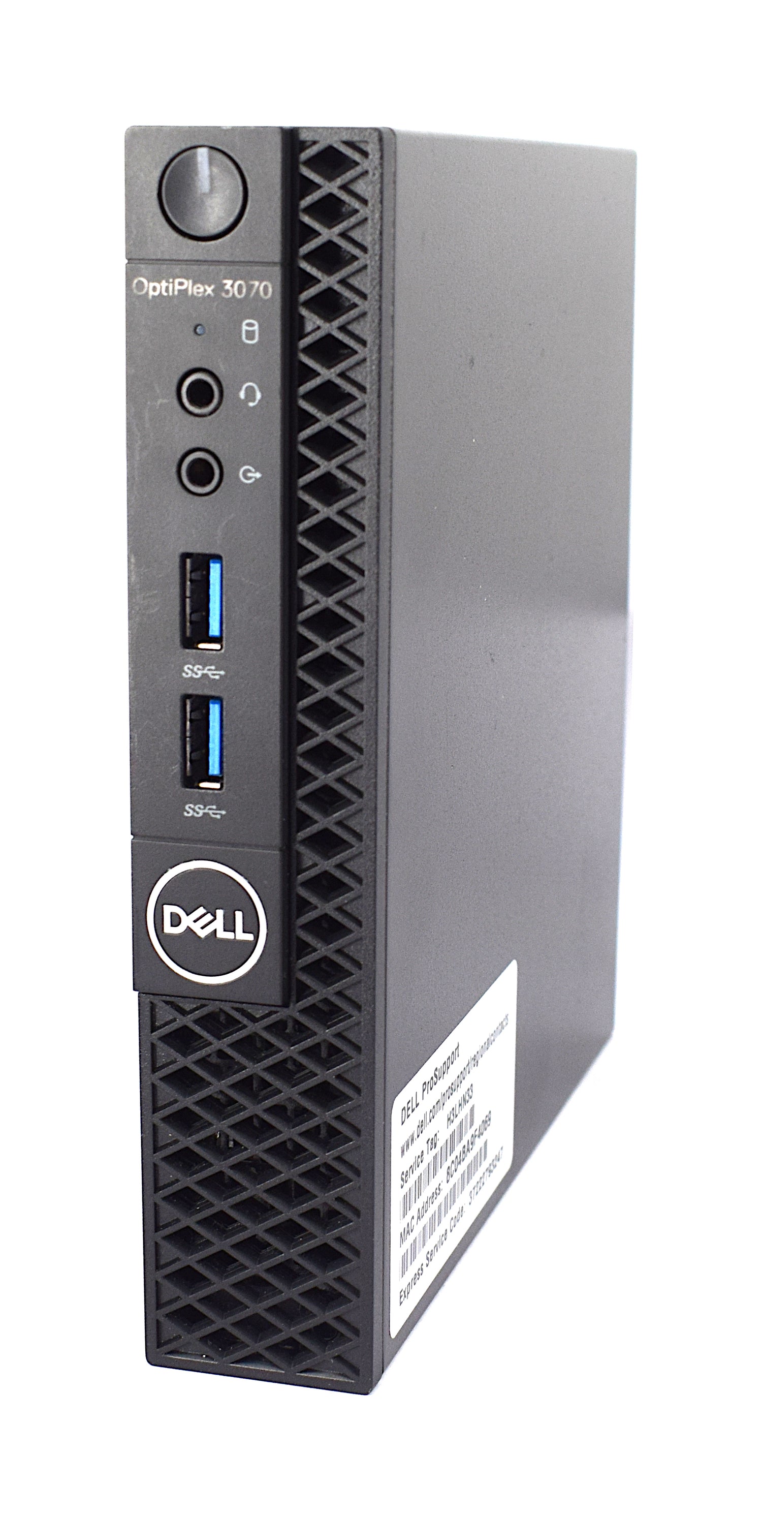 Dell OptiPlex 3070 Micro PC, Core i3 9th Gen, 8GB RAM, 256GB SSD