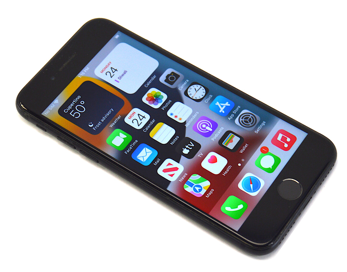 Apple iPhone 7 Smartphone, 32GB, Vodafone, Black, A1778