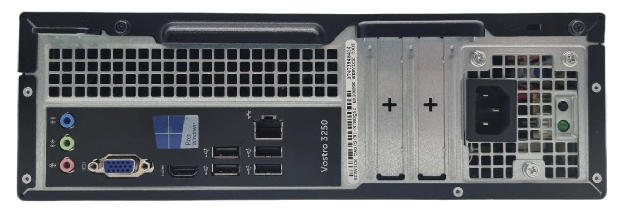 PC Dell Vostro 3250 SFF, Core i3 6e Génération, 8 Go de RAM, SSD 128 Go, Windows 10
