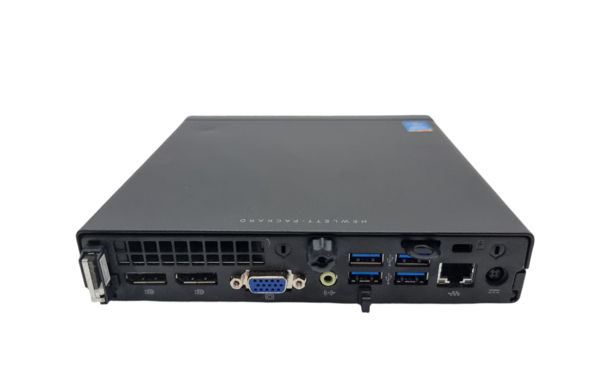 HP EliteDesk 800 G1 Micro PC, Core i5 4e génération, 8 Go de RAM, SSD de 128 Go