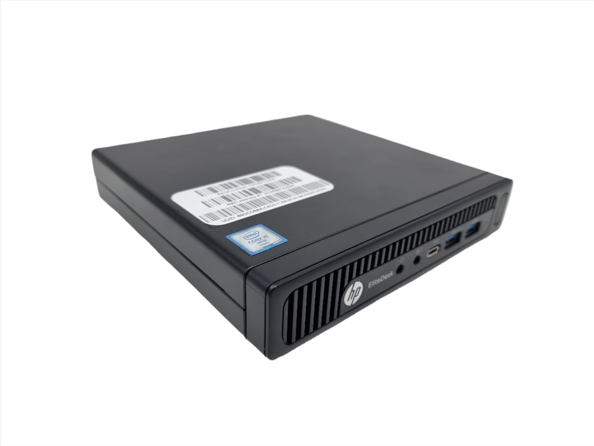 HP EliteDesk 800 G2 Micro PC, Core i5 6th Gen, 8GB RAM, 128GB SSD, Windows 11