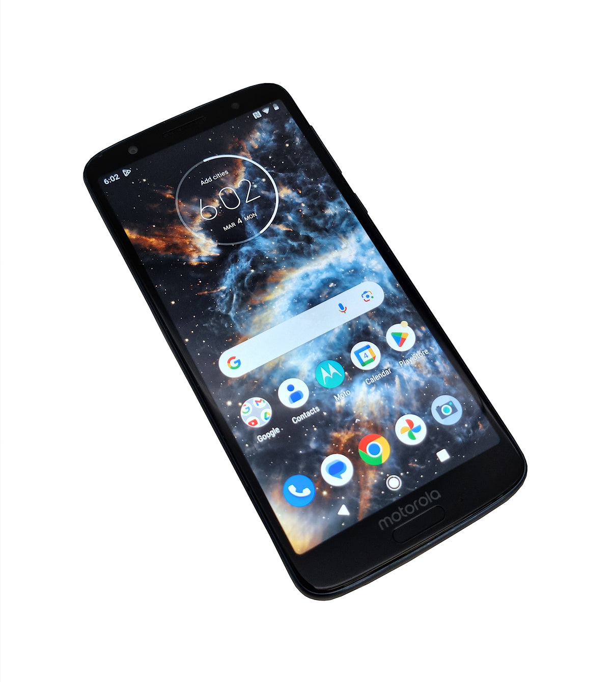 Smartphone Motorola Moto G6, 32 Go, Indigo profond, débloqué tout opérateur, M3750