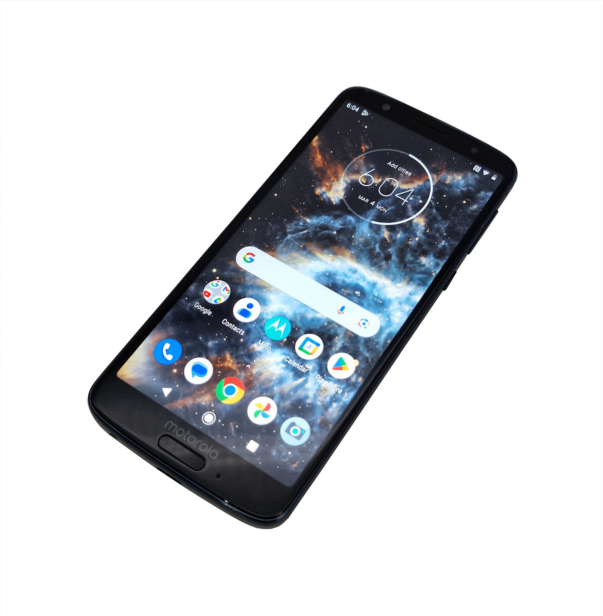 Smartphone Motorola Moto G6, 32 Go, Indigo profond, débloqué tout opérateur, M3750
