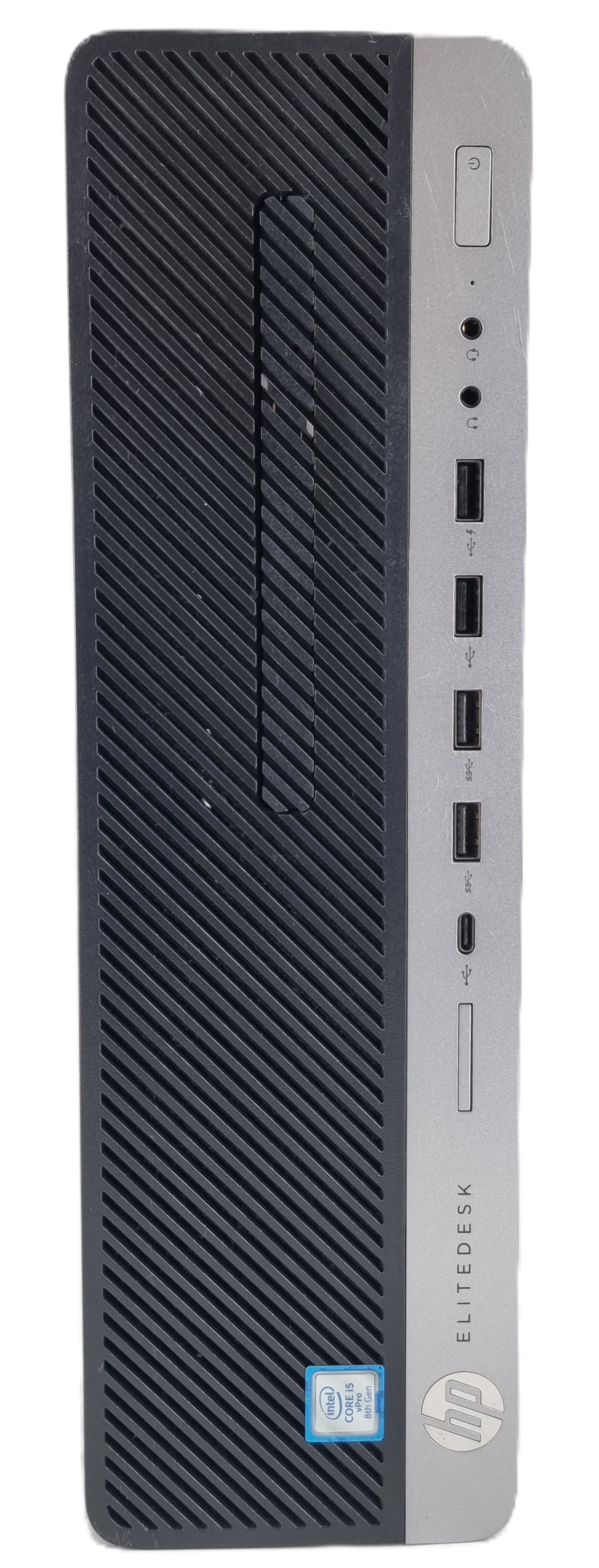 HP EliteDesk 800 G4 Desktop PC, Core i5 8th Gen, 8GB RAM, 256GB SSD, Win 11