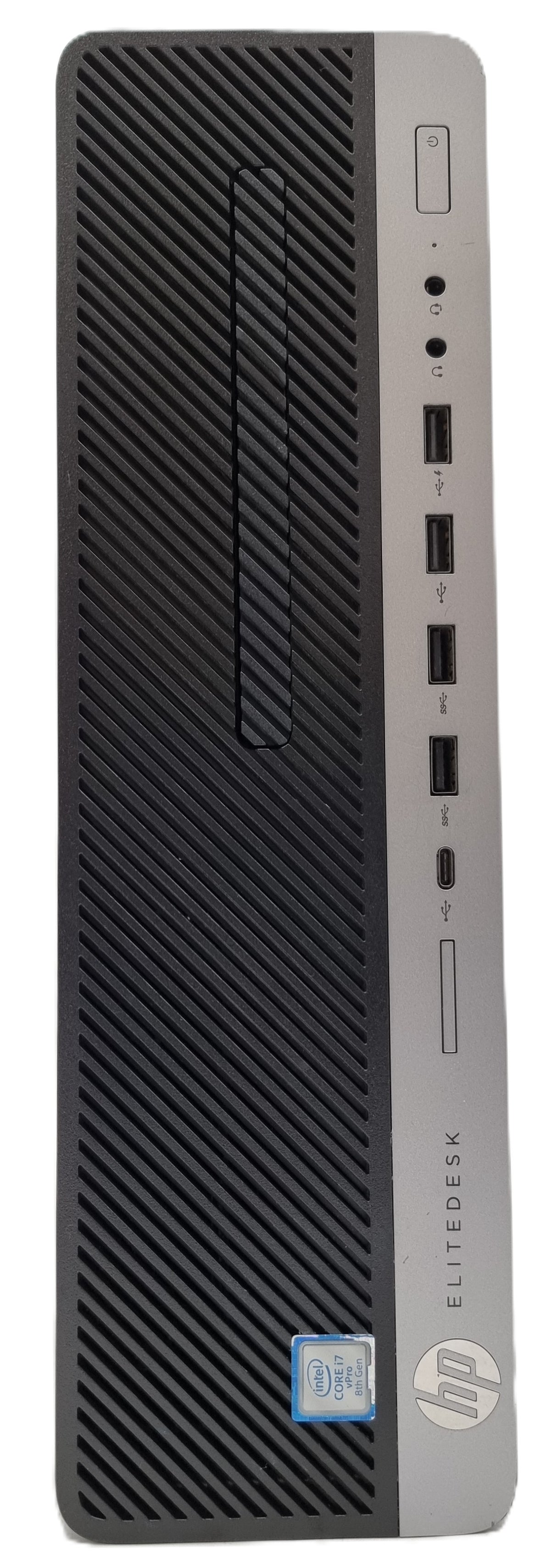HP EliteDesk 800 G5 SFF PC, Core i7 8th Gen, 8GB RAM, 256GB SSD, Windows 11