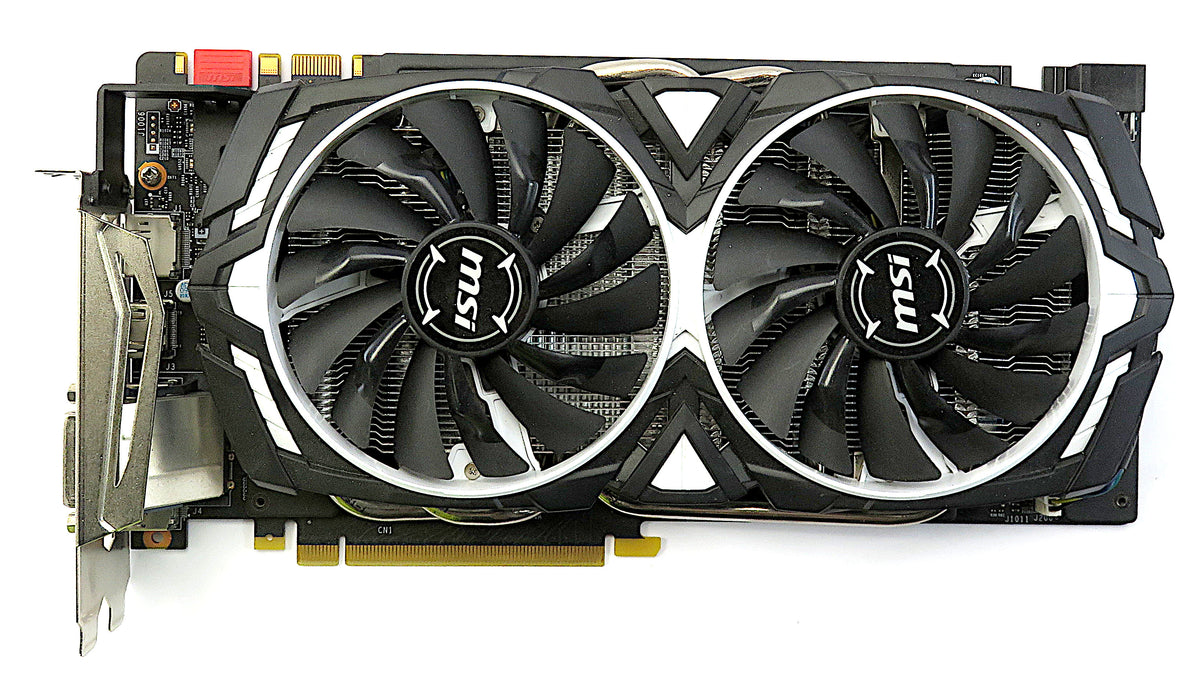 Carte graphique MSI Nvidia GeForce GTX 1070 Armor OC 8 Go GDDR5 3xDP, HDMI, DVI-D
