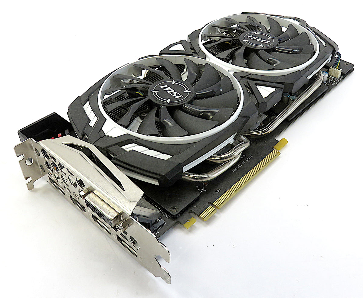 Carte graphique MSI Nvidia GeForce GTX 1070 Armor OC 8 Go GDDR5 3xDP, HDMI, DVI-D