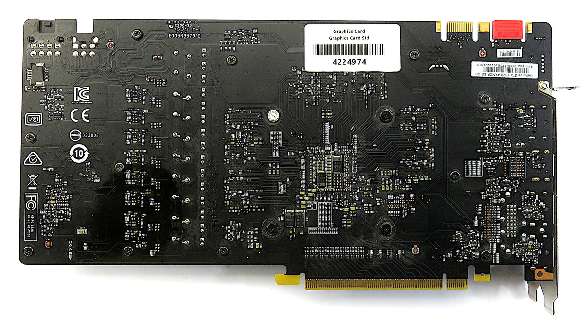 Carte graphique MSI Nvidia GeForce GTX 1070 Armor OC 8 Go GDDR5 3xDP, HDMI, DVI-D