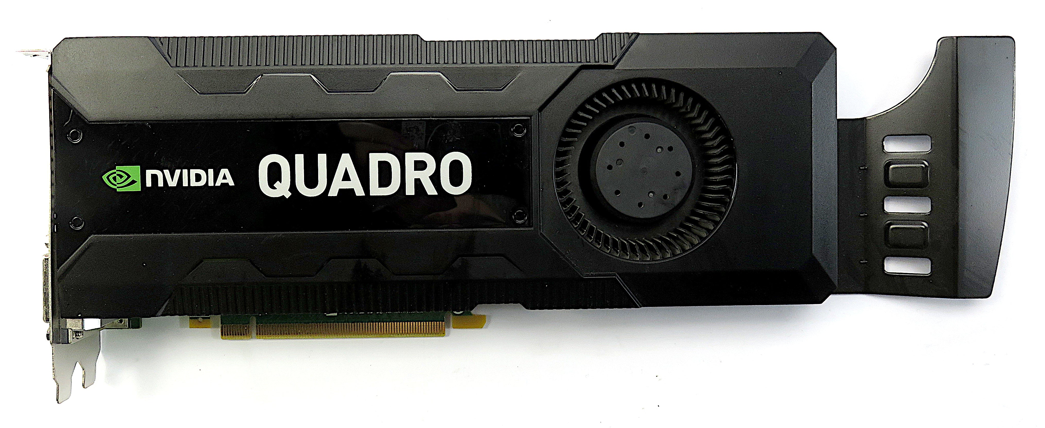Scheda grafica Nvidia Quadro K5000 4 GB GDDR5 / 2x DP, 2x DVI CAD Scheda grafica Nvidia Quadro K5000 4 GB GDDR5 / 2x DP, 2x DVI CAD